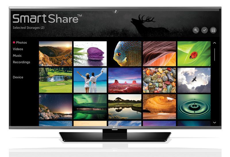 Funkcia Smart Share - LG 42LF652V
