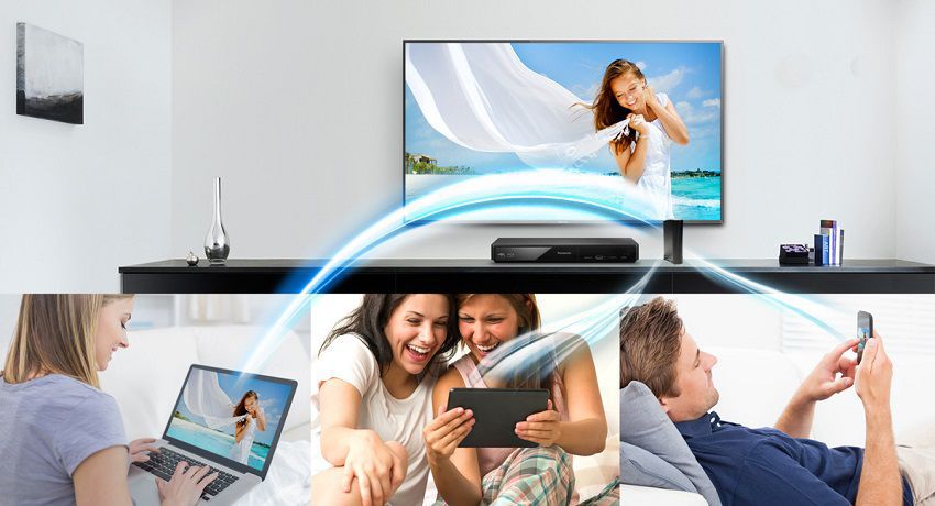 Inteligentná domáca sieť - PANASONIC DMP-BDT370EG