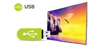 USB port - PHILIPS 32PFH5300/88