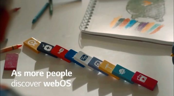 Operačný systém webOS - LG 42LF652V