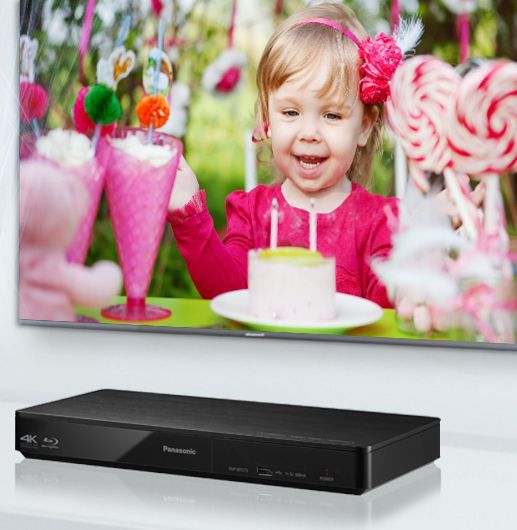 Prehrávanie obsahu z externých diskov - PANASONIC DMP-BDT165EG