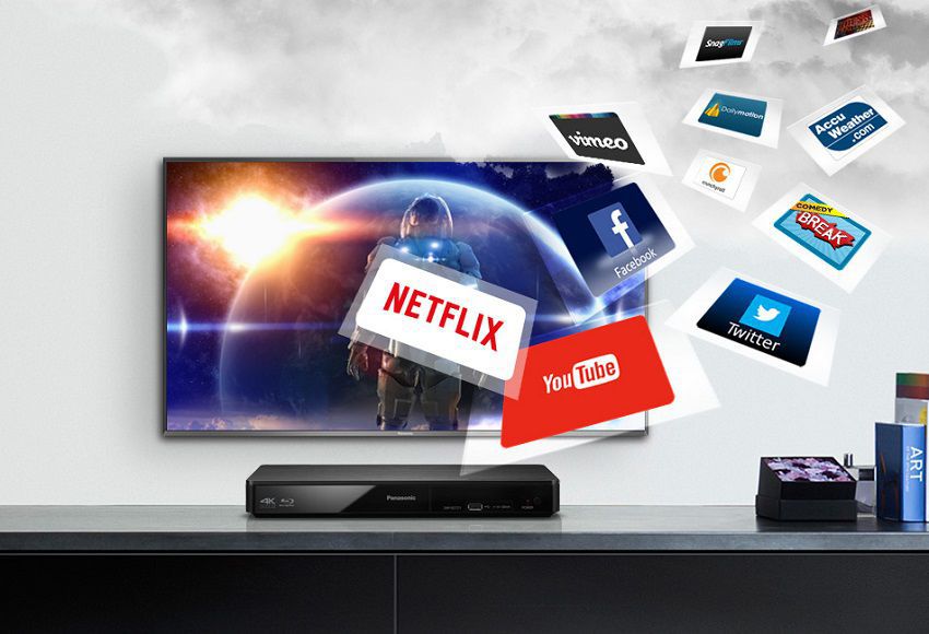 Internetové aplikácie - PANASONIC DMP-BDT370EG