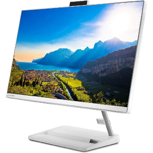 Lenovo IdeaCentre AIO 3 24ADA6 (F0FX008LCK) biely All-in-One počítač ...
