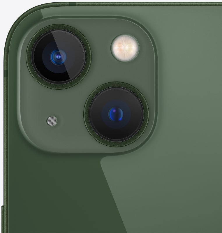 iPhone 13 Green camera