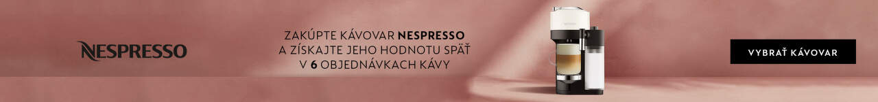Nespresso zlava na kavu v hodnote kavovaru