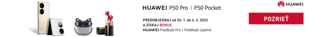Huawei P50 PRo a Pocket  predobjednavky