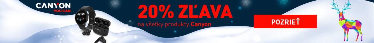 20% zlava Canyon
