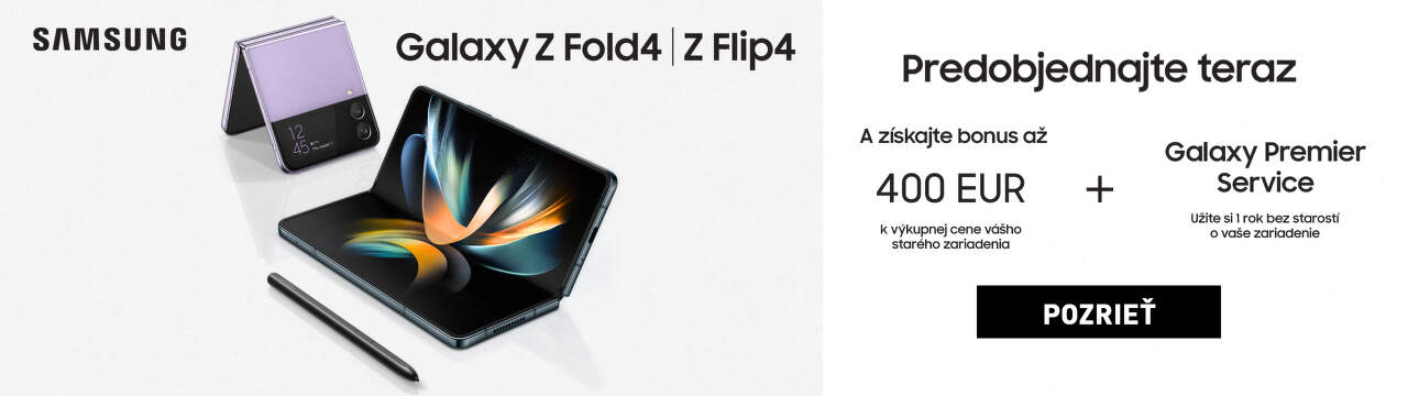 Samsung Fol4 a Flip4 predobjednavky