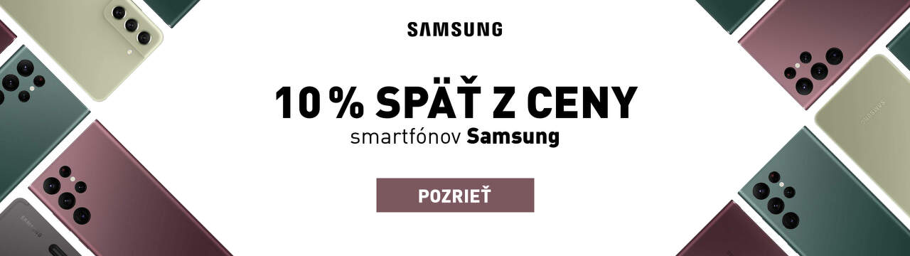 Samsung NEK bonusy 10%
