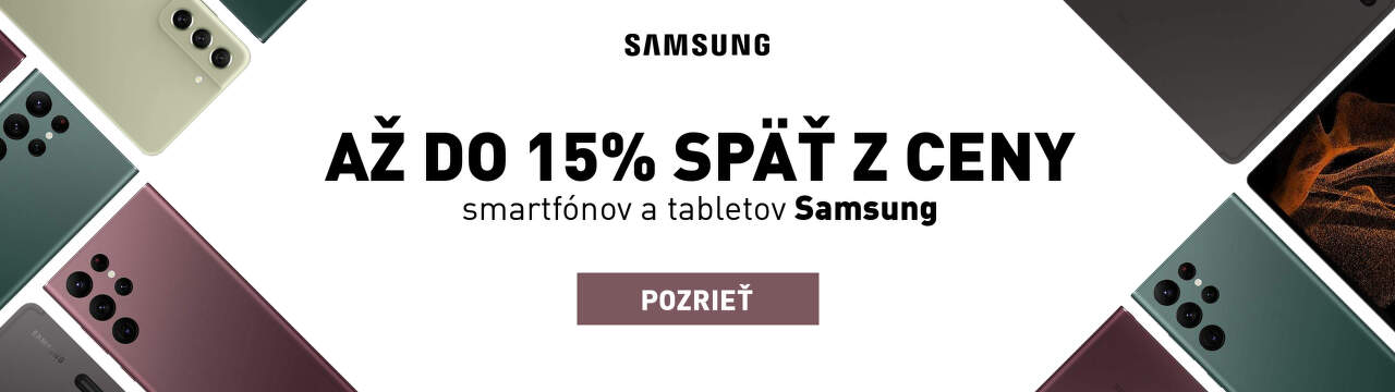 Samsung NEK bonusy az do 15%