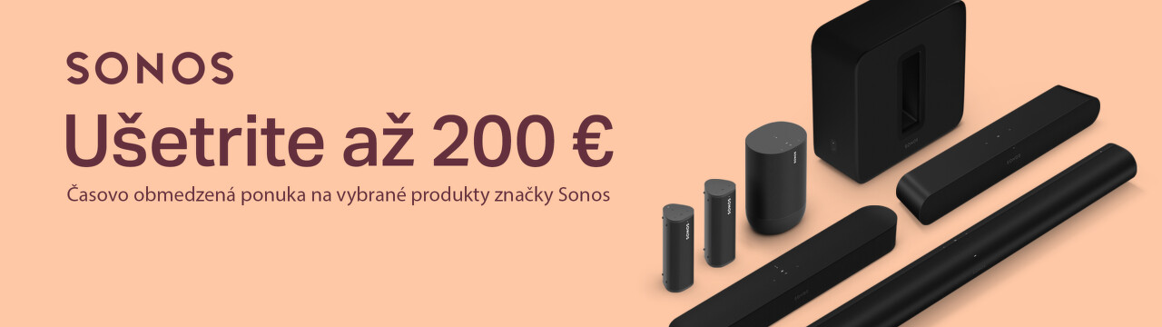 Akciová ponuka Sonos