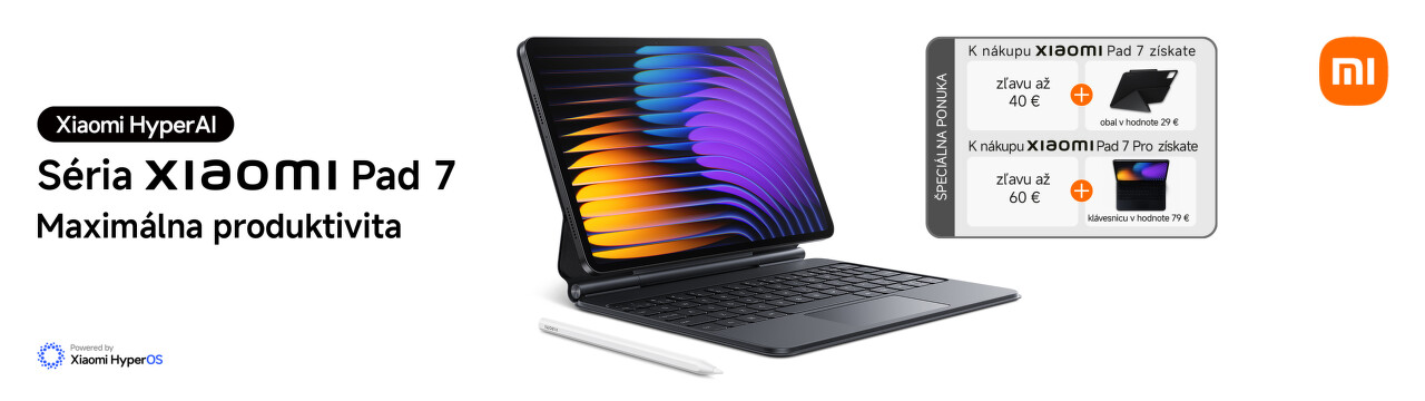 Xiaomi Pad7 s uvádzacou zľavou a darčekom