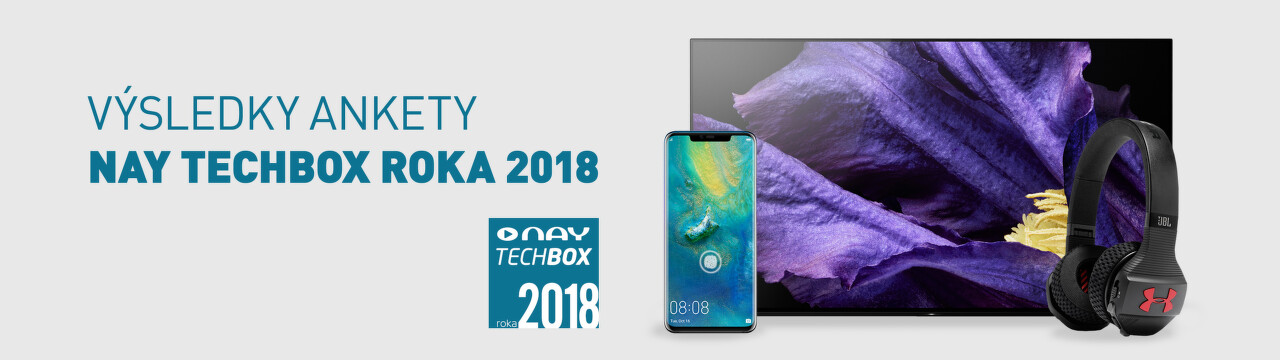 Výsledky ankety NAY TECHBOX roka 2018