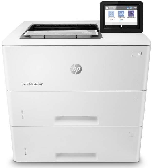 HP LaserJet Enterprise M507x biela