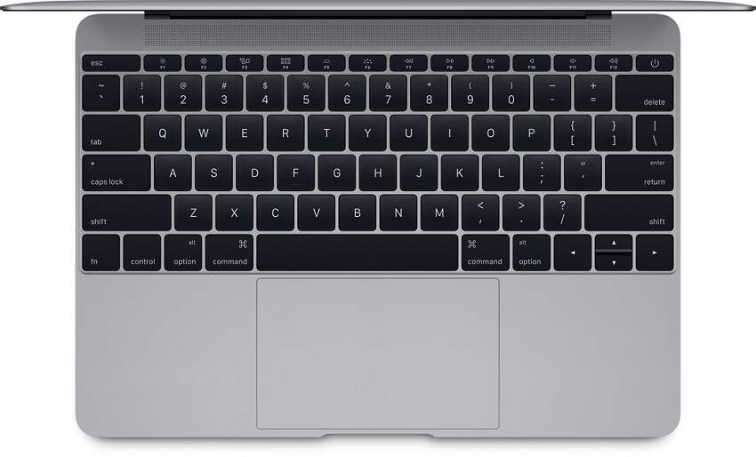 Tenké prevedenie klávesnice - APPLE MacBook 12