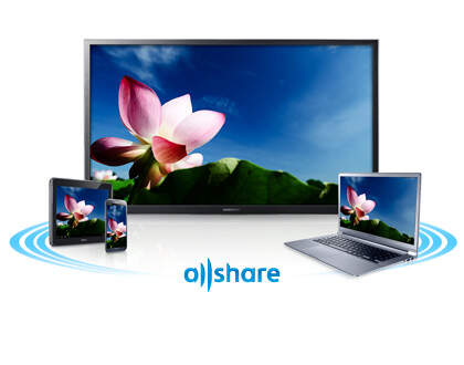 AllShare - Samsung UE40F6340SSXZH