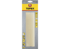 TOPEX Tyčky lepiace 11 mm, 12 ks , transparentné