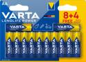 VARTA Longlife Power 8+4 AA