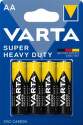 VARTA Super Heavy Duty AA 4 ks