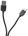 Mobilnet USB-C kábel 2 A 1 m, čierna