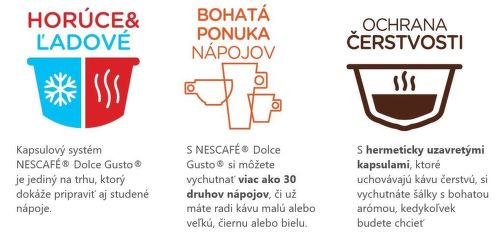 vlastnosti krups KP173B31 Nescafé Dolce Gusto Infinissima