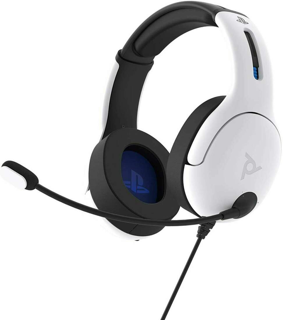 Headset PDP Gaming LVL50 pre PS4/PS5 biely