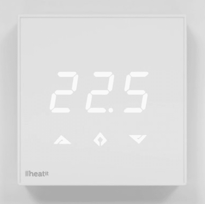 Z-Wave termostat Heatit Z-TRM3 Z-Wave termostat biely