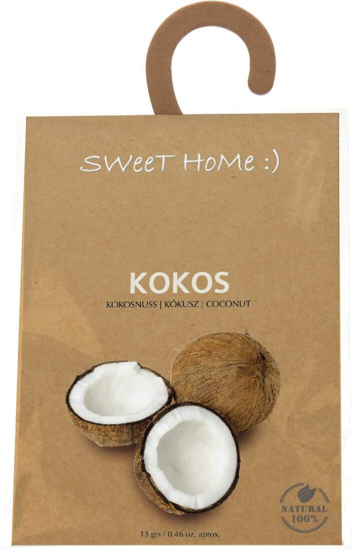 Osviežovač do bytu Sweet Home kokos vonný sáčok