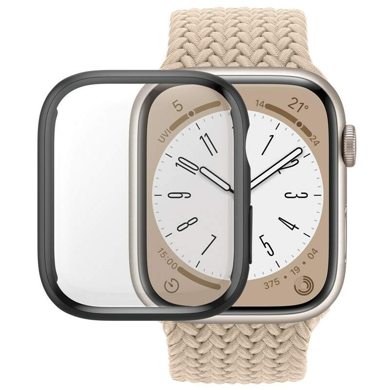 Puzdro PanzerGlass Full Protection ochranné puzdro pre Apple Watch 7/8/9 45 mm čierne