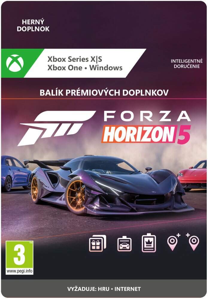 ESD PC Forza Horizon 5: Premium Add-Ons Bundle - Xbox One/Xbox Series X|S ESD