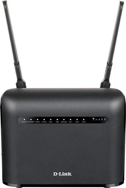 WiFi router D-Link DWR-953V2 LTE Cat4 čierny