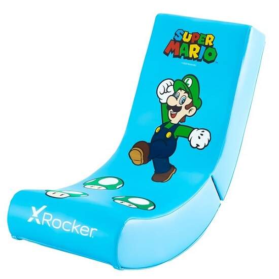 X Rocker - Nintendo Luigi modré