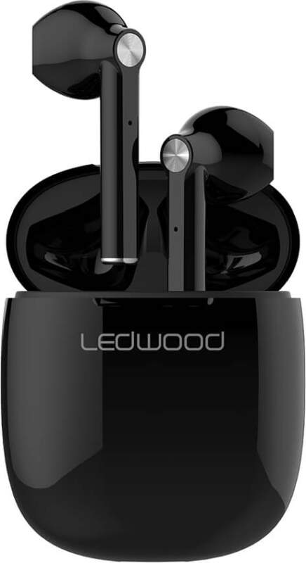 Bezdrôtové slúchadlá Ledwood Explorer čierne