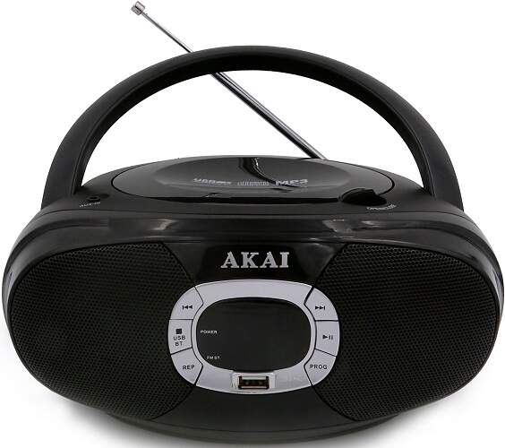 Rádioprehrávač Akai BM004A-614 čierny