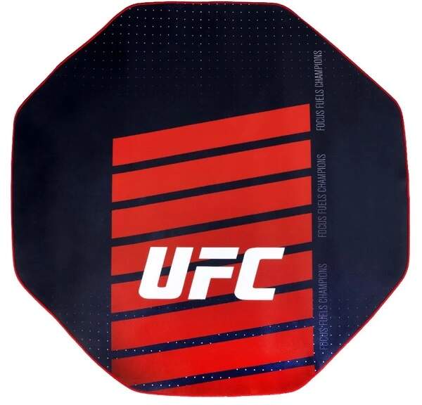 Podložka Konix UFC (KX-UFC-FMAT) podložka pod herné kreslo čierno-červená
