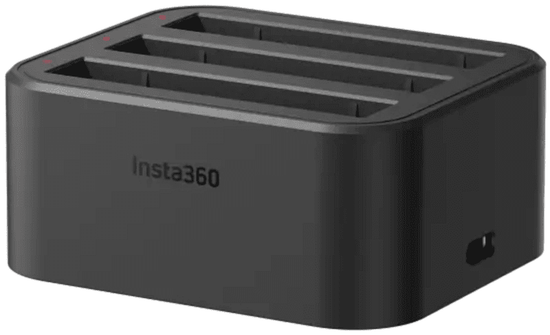 Nabíjačka Insta360 Fast Charge Hub nabíjačka pre Insta360 X3 čierna