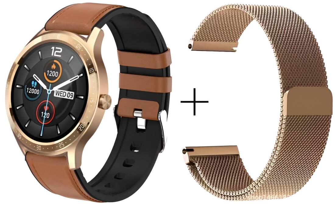 Smart hodinky Maxcom FW43 Cobalt 2 zlaté
