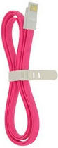 Dátový kábel 4-Ok Usb-Microusb Magneflat 120 Cm Pink
