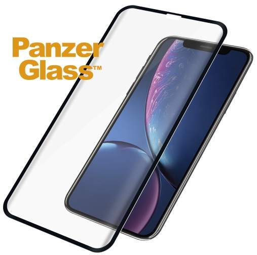 Sklo PanzerGlass ochranné sklo pro Apple iPhone Xr černá