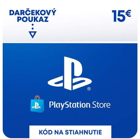 ESD SK - PS Store el. peněženka - 15 EUR