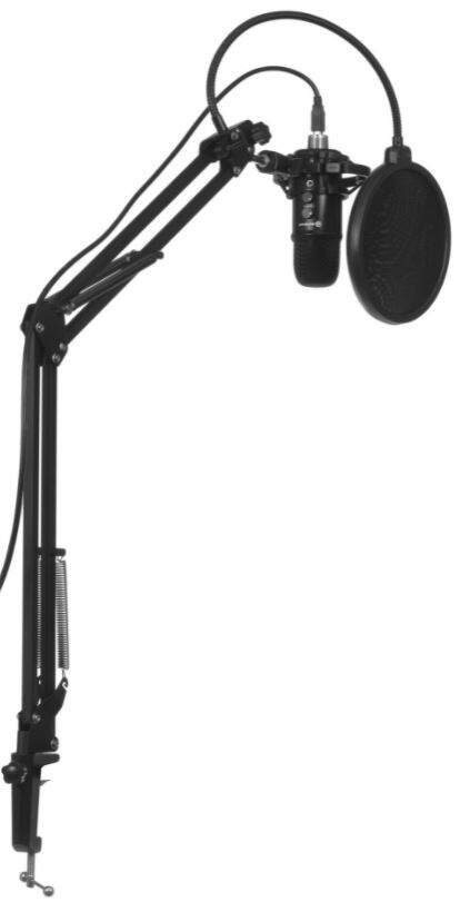 PC mikrofón Mirfak TU1 Combo (MFA09) čierny