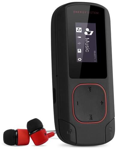 MP3 prehrávač Energy Sistem MP3 Clip Bluetooth 8 GB Coral