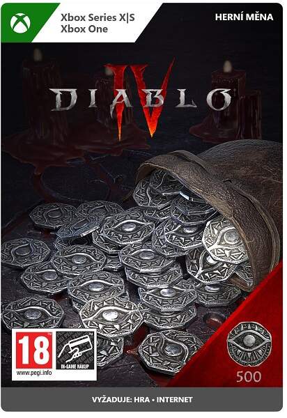 Digitálny produkt Diablo IV 500 Platinum Xbox One / Xbox Series X | S ESD