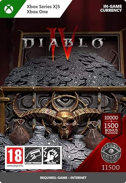 Digitálny produkt Diablo IV 11500 Platinum Xbox One / Xbox Series X | S ESD
