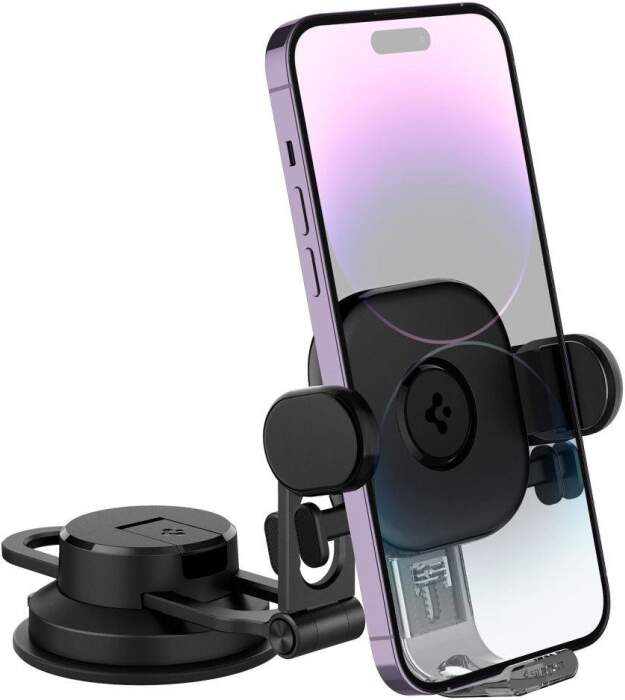 Držák na telefon Spigen OneTap Dashboard Mount držák na přístrojovou desku/čelní sklo černý