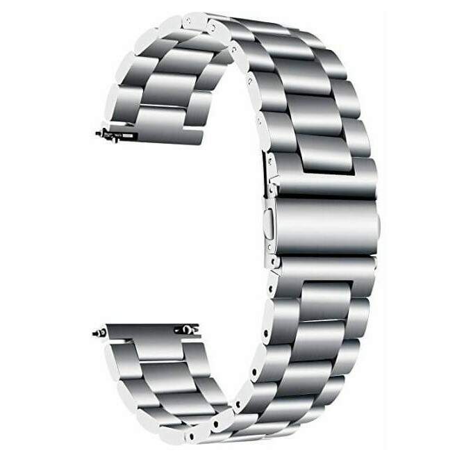 náhradný remienok Winner Universal 1 univerzálny remienok 20 mm strieborný
