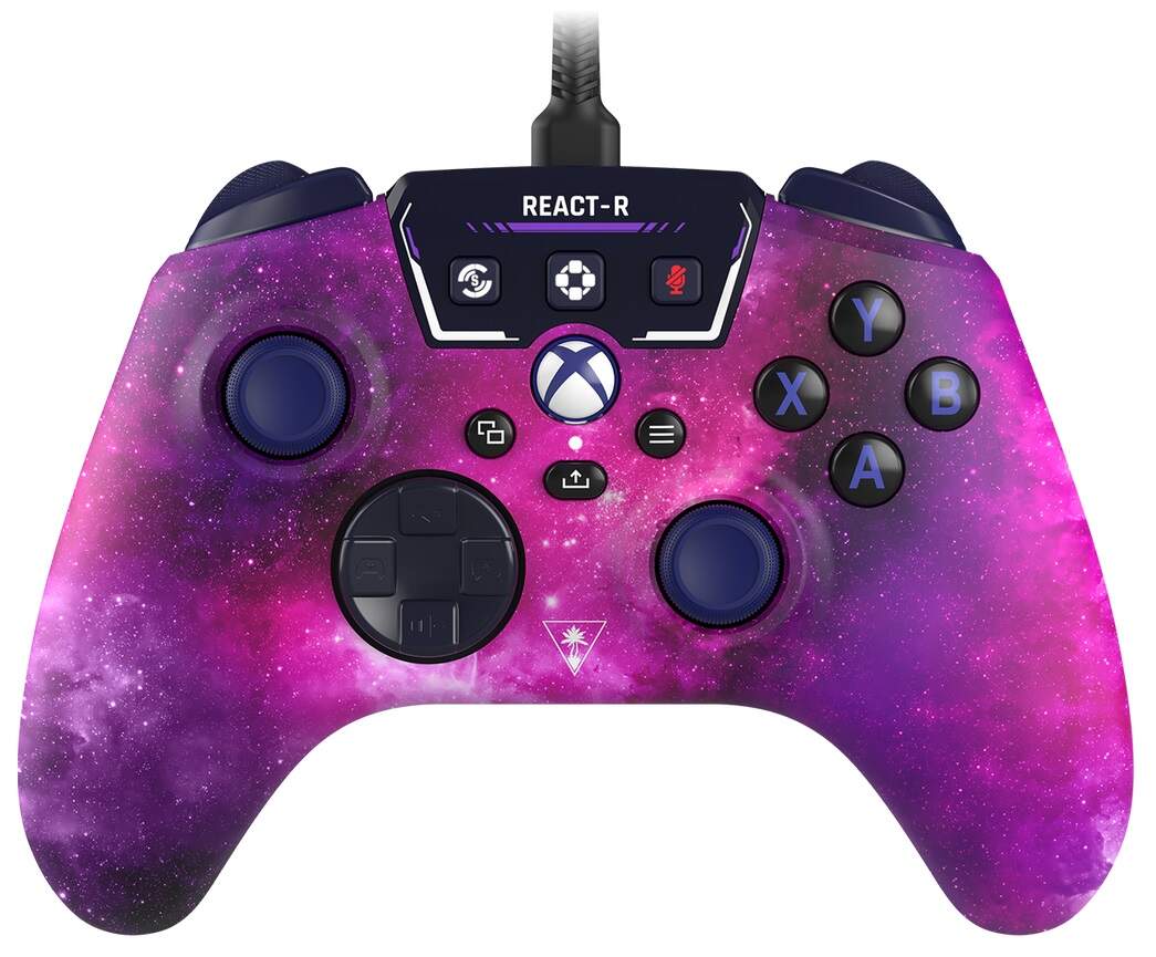 Gamepad Turtle Beach REACT-R fialový