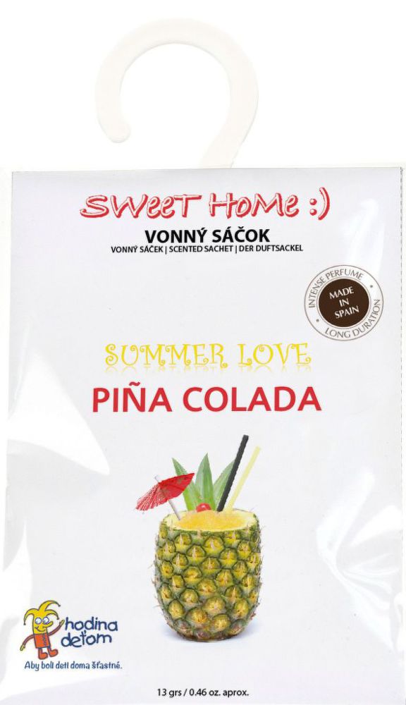 Osviežovač do bytu Sweet Home Summer Love - Pina Colada, vonný sáčok