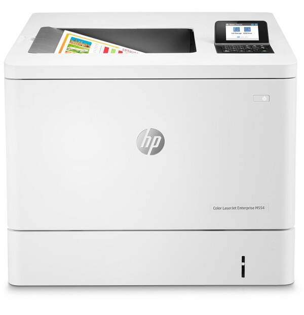 HP Color LaserJet Enterprise M554dn biela