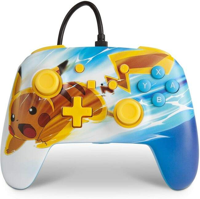 Gamepad PowerA Enhanced Wired Controller pre Nintendo Switch - Pikachu Charge